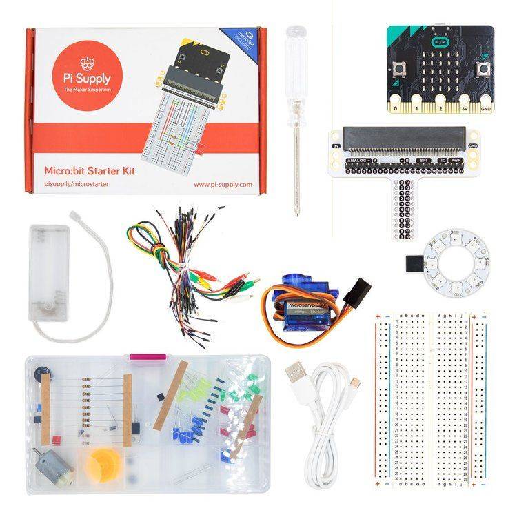 Pi Supply micro:bit Starter Kit: Without micro:bit