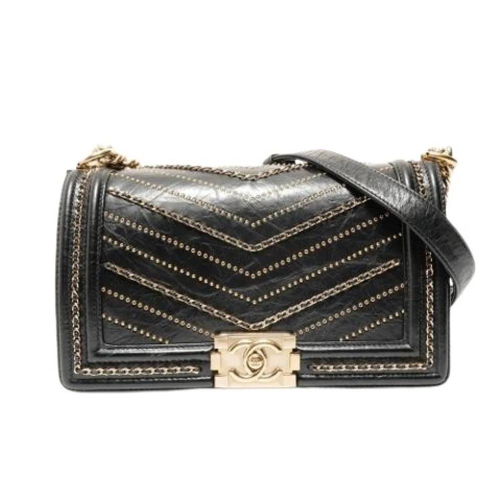 Chanel Vintage - Pre-owned Boy Shoulder Bag Vintage - Dam - ONE Size -