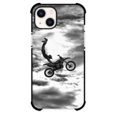 Motorbike Phone Case For iPhone Samsung Galaxy Pixel OnePlus Vivo Xiaomi Asus Sony Motorola Nokia - Motorbike Dirtbiker Graysclae Poster