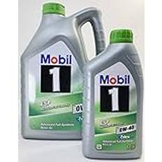 Mobil 1 smörjolja ESP X3 0W-40 Dexos 2, förpackning 6 liter