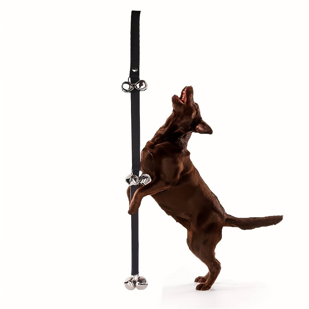 Dog Training Leash With Alert Bell - Heavy-duty Dog Doorbell System, Automatic Door Alert, No Battery Needed, For Small Dogs, Large Dogs, Puppies, Puppy Training, Durable Construction, Puppy Owners