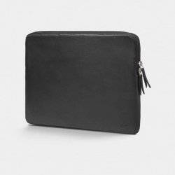 Trunk 13" Macbook Leather Sleeve Svart