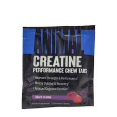 Universal Nutrition - Animal Creatine Chews, Druevsmak 4 tuggtabletter