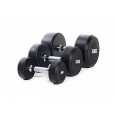 Recoil Gummerade Hantlar - (2,5-50kg) Svarta
