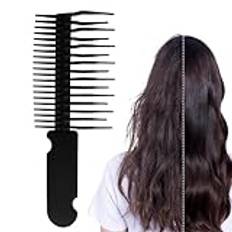 Detangling Comb, Multifunctional Hair Detangler Brush And Wide Tooth Comb Effortless Detangling Of Natural, Curly, Wet, Dry, Thick, And Thin Hair, Perfect For - Styling And Reduced Breakage