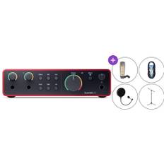 Focusrite Scarlett Solo 2i2 4th Gen SET USB-ljudgränssnitt