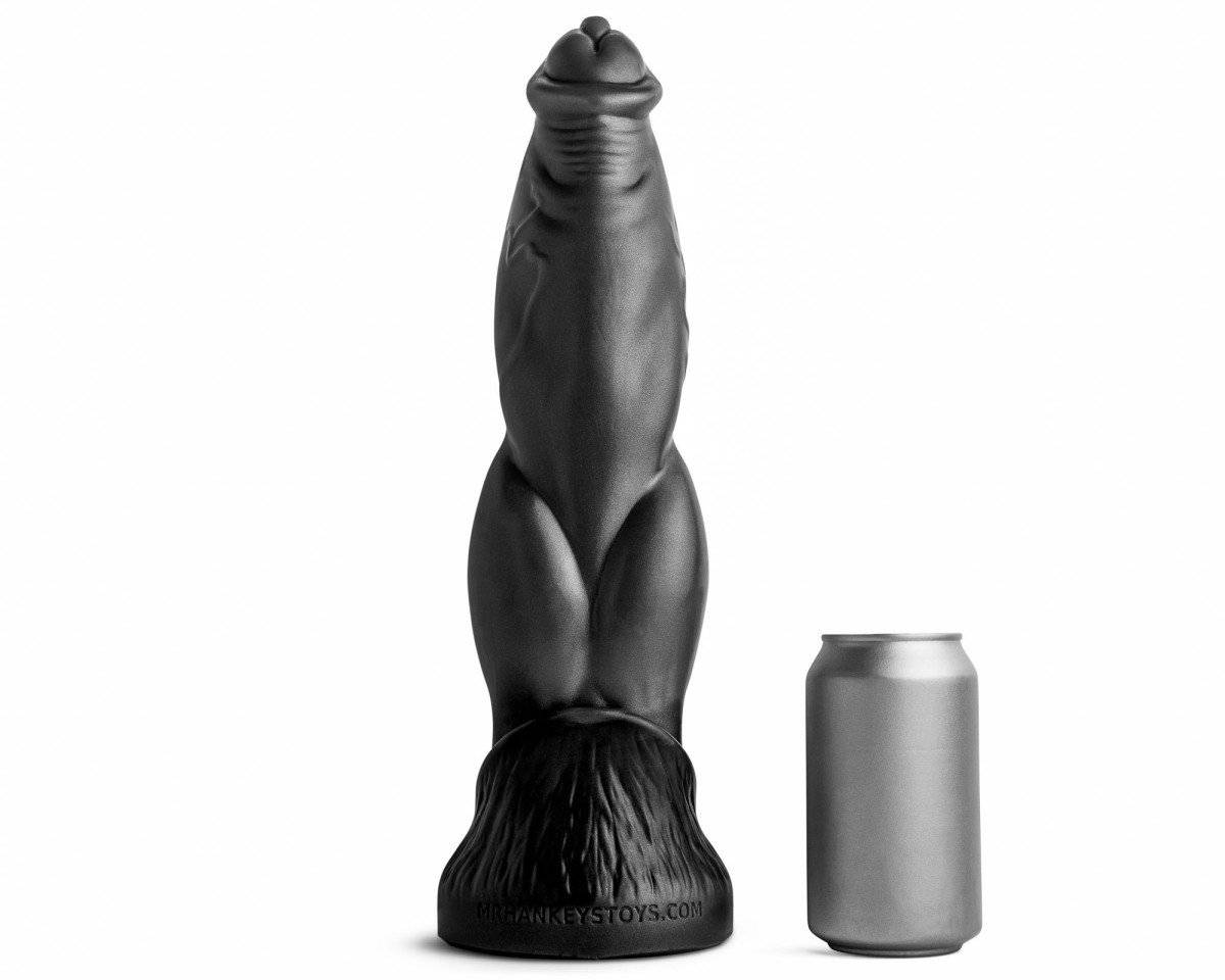 Mr. Hankey’s Toys Beowulf XL, premium silicone dildo with Vac-U-Lock 37.8 x 4.5–9.2 cm.