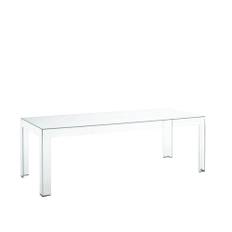 Glas Italia - TAA05 Atlantis Square High Table,Tempered Glass Finish: 49 Giallo - Matbord - Lorenzo Arosio - Gul - Glas