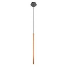 KANJI Loftlampe i aluminium Ø2,5 cm 1 x 7W SMD LED - Rødguld