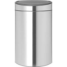 Brabantia Touch Bin New Affaldsspand 33 L stål mat 2-rums 23+10 L