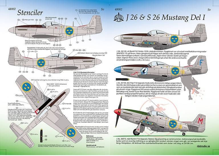 J26 & S26, P-51 Mustang Del 1 1/48