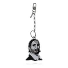 Marc Jacobs, Accessoarer, Dam, ONE Size, Nyckelring med charm - gray (ONE SIZE)
