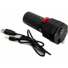 Uppgraderad grillspett rotator grillmotor bbq stekfäste hållare motor med usb