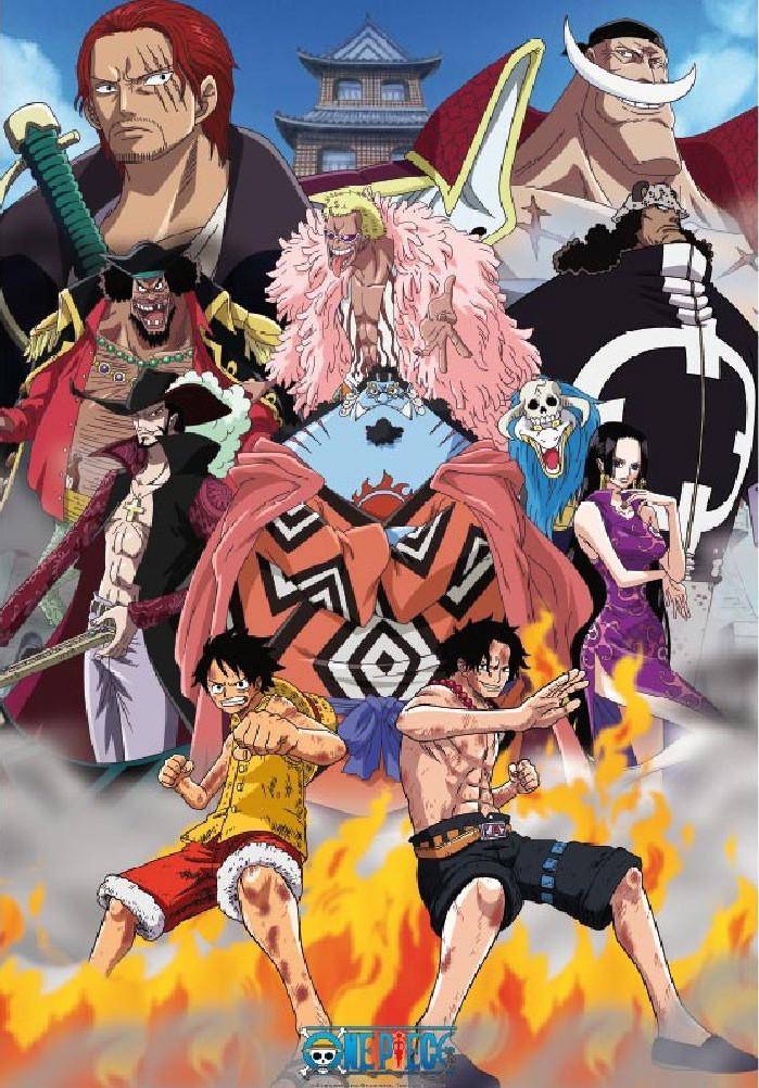 One Piece - Poster 91x61cm - Marine Ford