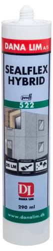 Dana Lim Sealflex Hybrid Fugemasse 522 Hvid 600 ml