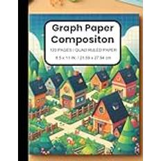 Graph Paper Composition Notebook: Grid Paper Notebook, Draw and Write Paper for Kids.: Quad Ruled, 120 Sheets (Large, 8.5 x 11)