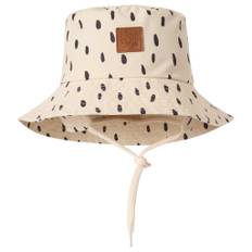 Kuling Venice Regnhat Charcoal Dots 52 cm  Hvid  52 cm  unisex
