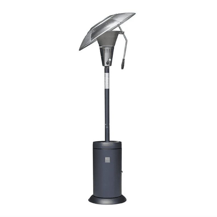 Terrassevarmer Sahara Focus 13kW Teal.