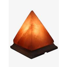 Yoga Studio Pyramid Crafted Himalayan Salt Lamp