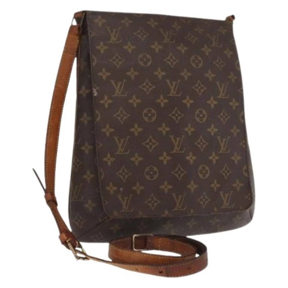 Louis Vuitton Vintage Pre-owned Vintage Cross Body Taske - Vintage - Dame - Brun - ONE SIZE - Tyl