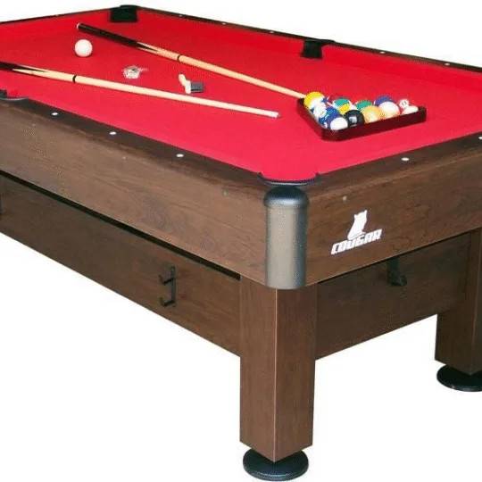 Saphir Poolbord Cougar Pool Bord 930563 billiard spel trä sport nöje