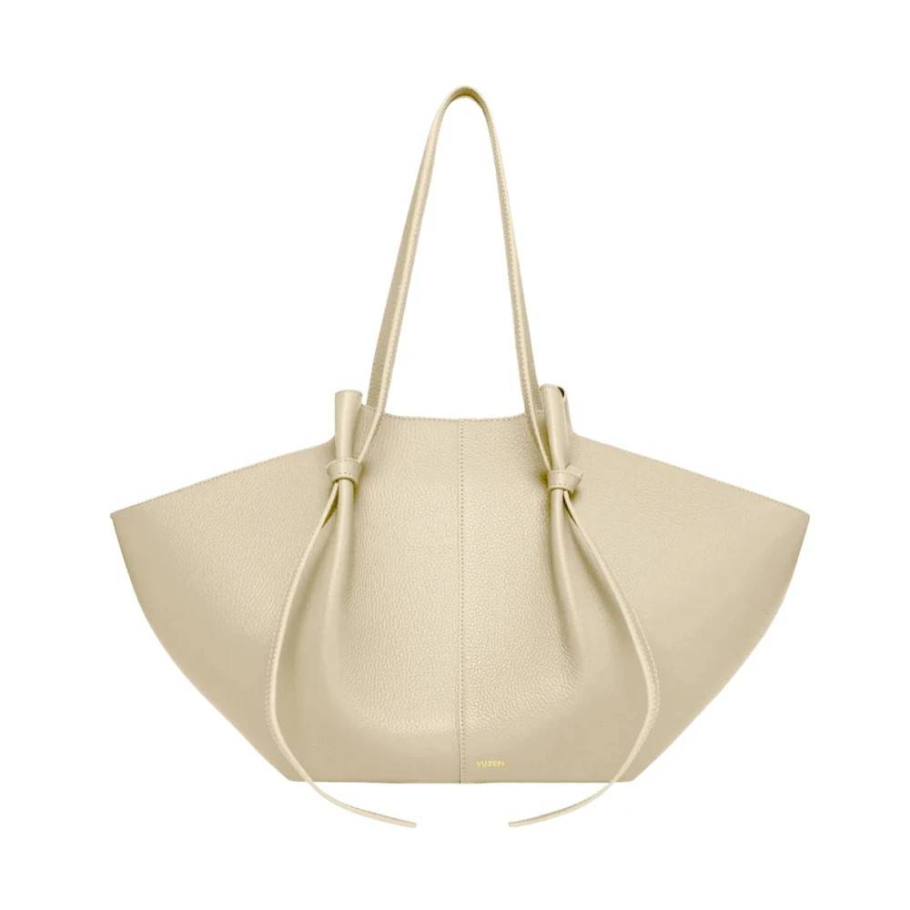 Yuzefi Large Mochi - Tasker - Dame - Beige - ONE SIZE - Læder