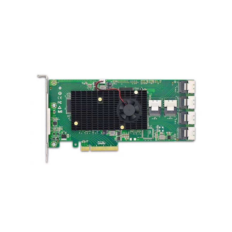 PCIe X8 to 6-Port SFF-8087 SAS/ 6Gb/S HBA Controller Card PCIe X8 to SFF-8087 Adapter Card