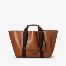 Get the Gallop - Hay Bag Medium Läderväska Brun - brown