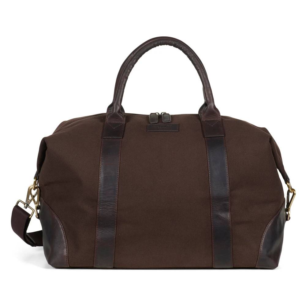 Howard London Weekend Bag Steven - - Tasker - Herre - Brun - ONE SIZE - Bomuld - Weekend Bag Steven
