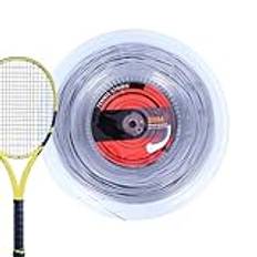 Ruwshuuk Nylon tennisracketsträng, tennisracketsträng,656 Ft stabil sträng | Förbättra slagupplevelsen, 16G/1,35 mm sträng för kvinnor och män, tennistillbehör