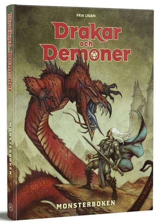 Drakar och Demoner Monsterboken - SVENSK.