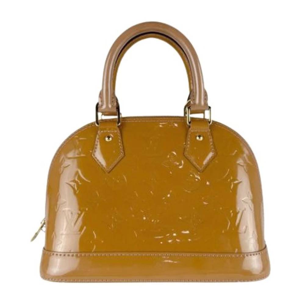 Louis Vuitton Vintage Pre-owned Monogram Vernis Håndtaske - Vintage - Dame - Brun - ONE SIZE - Uld