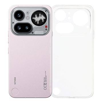 Nothing Phone (4a) Pro Skridsikkert TPU Cover - Gennemsigtig