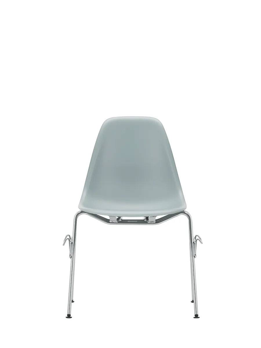 Eames Plastic Side Chair DSS, stabelbar fra Vitra Light grey - Jacobsen Plus