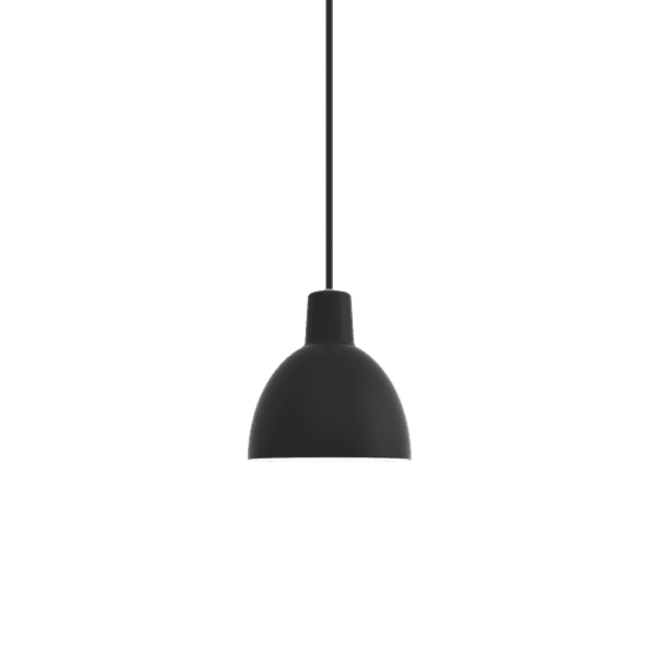 Toldbod Pendel Ø120 mm. Sort.