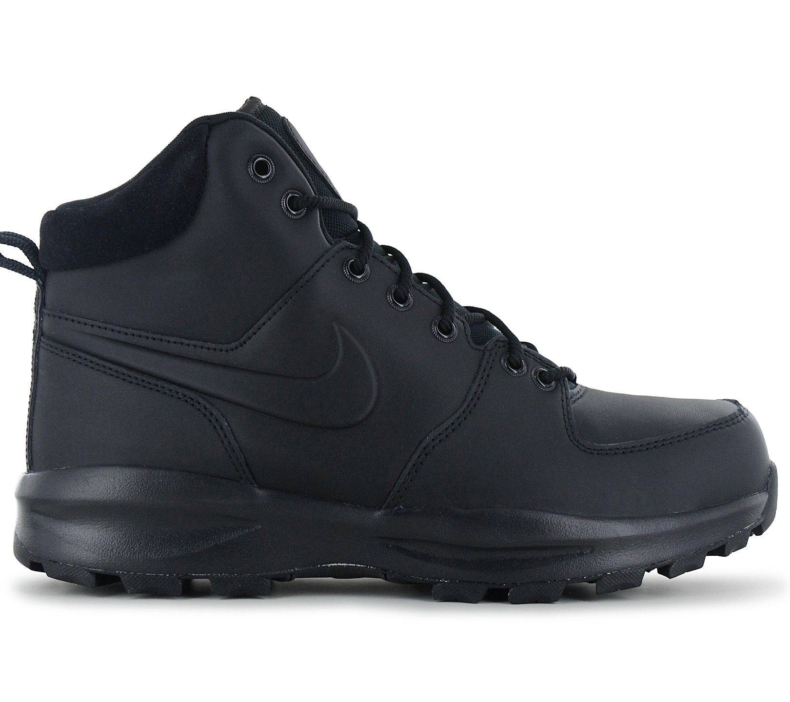 Nike Manoa Läder - Herr Utomhusskor Kängor Stövlar Svart HF7095-001 ORIGINAL EU 44.5 US 10.5