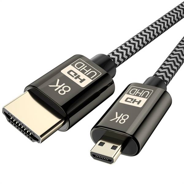 Skærmkabel - Micro HDMI til HDMI 1.2m