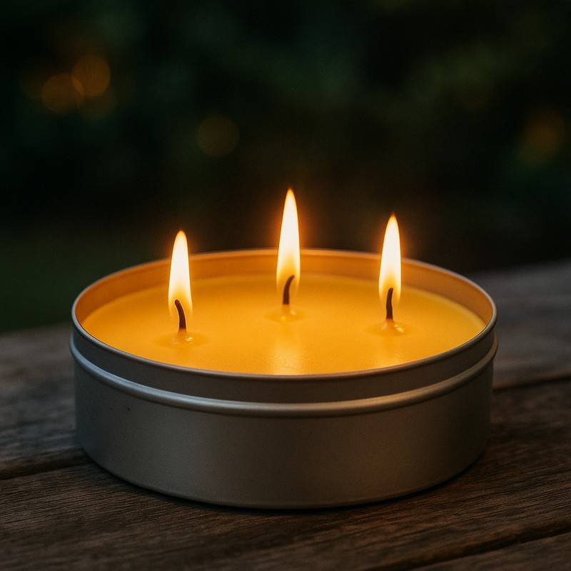 Citronella Lys Dåse