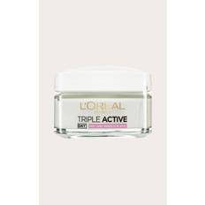 L'Oreal Paris Triple Active Day Moisturiser Dry and Sensitive Skin 50ml, Clear - One Size