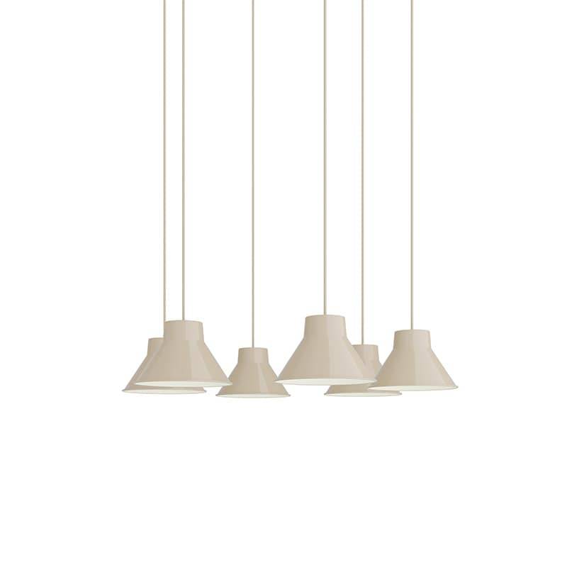 Muuto Top cluster Ø21 6st taklampa sand