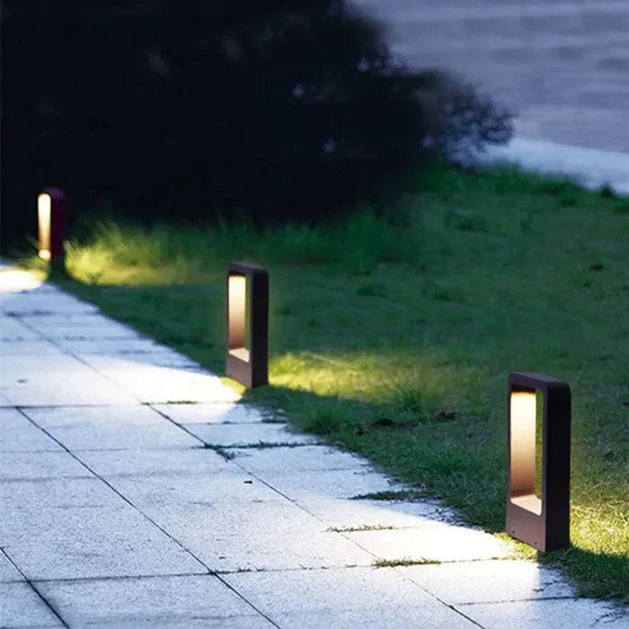 TerraBeam – Robust Utomhusjordlampa - 60cm / Grått hölje / 6000K AC85-265V