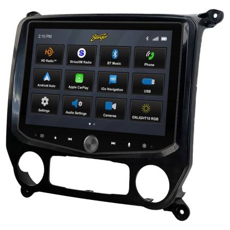 Stinger HORIZON10 iX210E-GM1, 10-tums bilstereo till Chevrolet Silverado/GMC Sierra 2014-2019