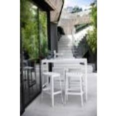 Cane-line Outdoor Cut Barbord H: 105 cm - White Aluminium