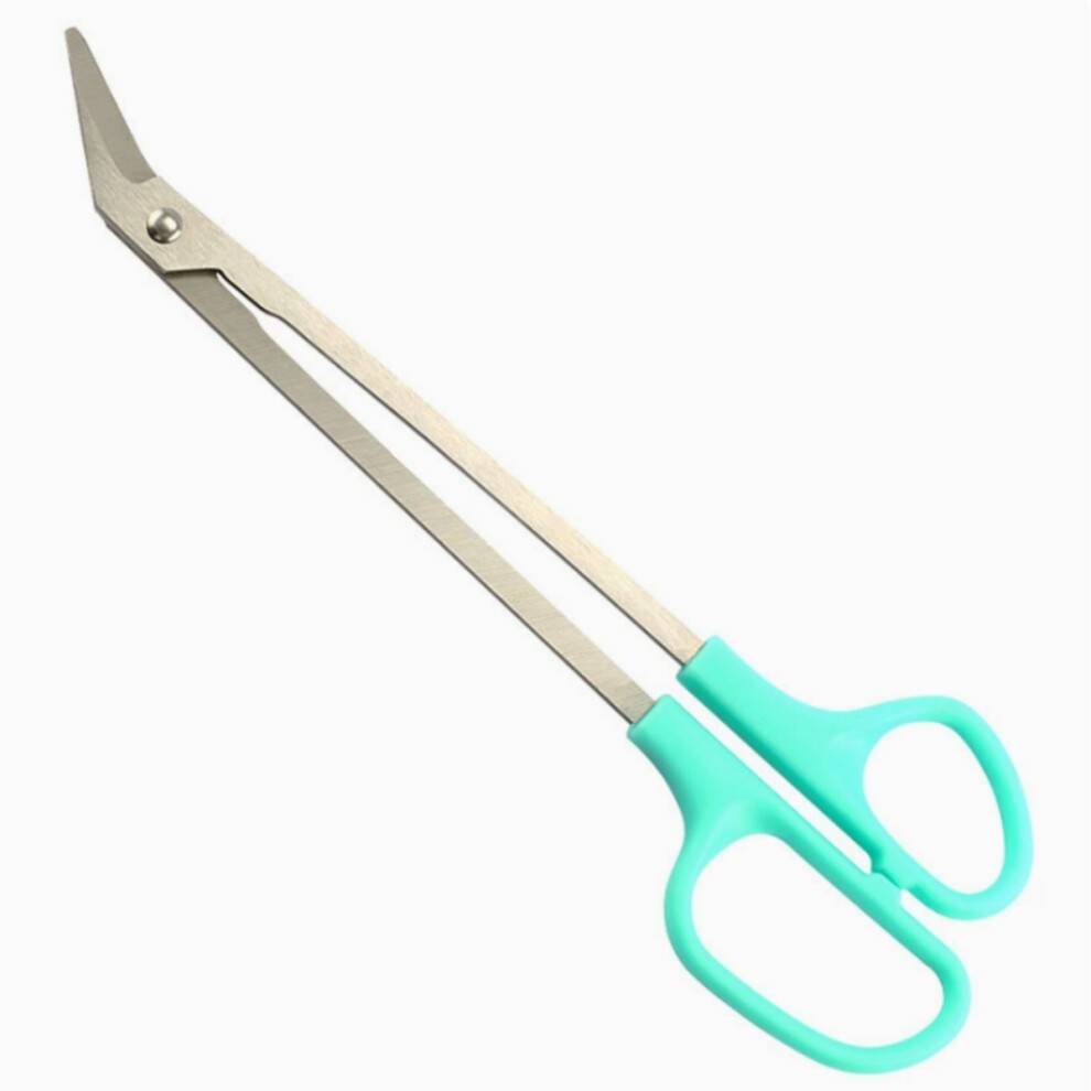 Tånagelsax för seniorer | Lång nagelsax i rostfritt stål, ca 21 cm, med ergonomisk design och långt handtag