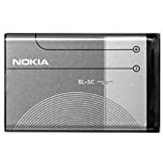 Nokia batteri BL-5 C 1020 mAh Li-Ion för Nokia 1100, 1101, 1110, 1600, 2300, 2600, 3100, 3120, 3650, 3660, 6030, 6230, 6230i, 6270, 6600, 6630, 670000, , 6680, 6681, 6820, 6822, 7600, 7610, C1 – 01, C1 – 02, E60, N70, N71