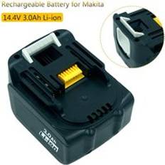 14.4v 3.0ah 3000 mah litiumjon bl1430 uppladdningsbart batteri för makita sladdlösa verktyg bl1440 da340 drf bdf 343 gratis post