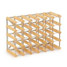 Vinställ Light Oak 30 flaskor Traditional Wine Racks