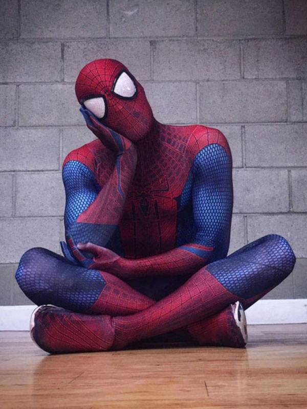 Spiderman Costume Adult The Amazing Spider-Man Cosplay Suit