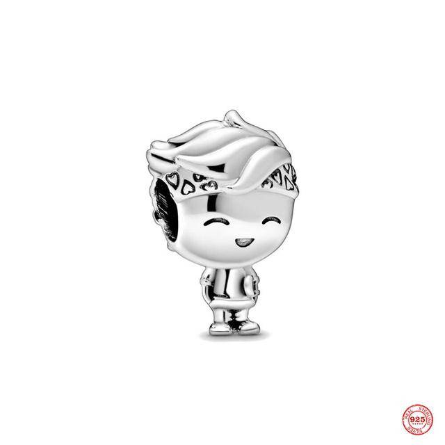 925 Fint Sterling hänge Silver House Family Bead Love Charms Passar till Original Pandora Armband Lady DIY Smycken Present
