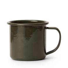 Mugg Emalj Khakigrön